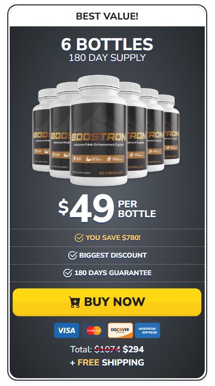 Buy Boostron 6 Bottles